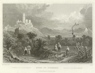 Ruinas de Godesberg de William Tombleson
