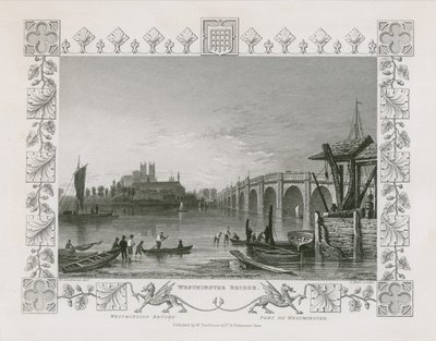 Puente de Westminster de William Tombleson