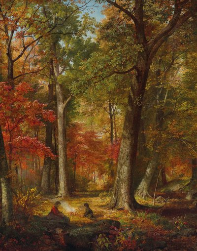 Bosques de otoño de William Trost Richards