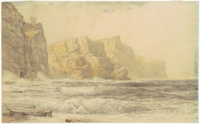 Castillo de Baldart, Kilkee, Condado de Clare, Irlanda de William Trost Richards