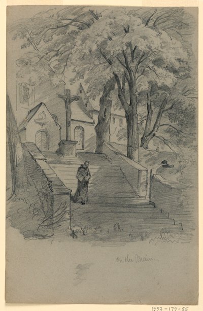 Iglesia, Alemania de William Trost Richards
