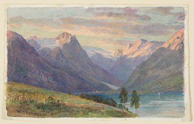 Fiordo en Noruega de William Trost Richards