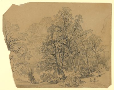 Paisaje, Silberhorn, Lauterbrunnen, Suiza de William Trost Richards