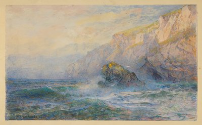 Estudio después de "En Icart Point, Guernsey" de William Trost Richards