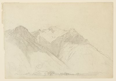 Estudio de paisaje de William Trost Richards