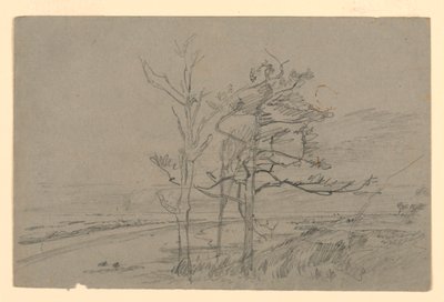 Estudio de paisaje de William Trost Richards