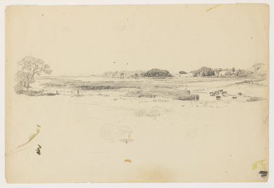 Estudio de la costa, Rhode Island de William Trost Richards