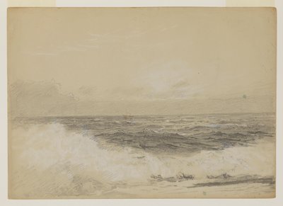Estudio de olas de William Trost Richards