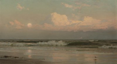 La luna de agosto de William Trost Richards