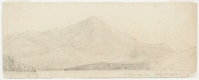 Montaña Whiteface, 1855 de William Trost Richards