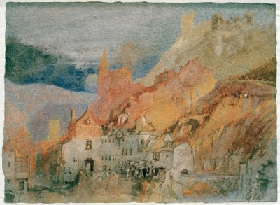 Al final del camino de Bernkastel a Trarbach de Joseph Mallord William Turner