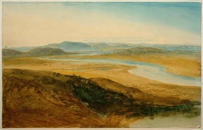 Campagna Romana: Tíber desde Castel Giubelio de Joseph Mallord William Turner