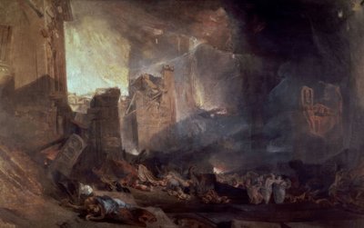 Destrucción de Sodoma (siglo XIX) de Joseph Mallord William Turner