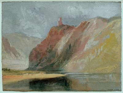La ruina del monasterio Wolf de Joseph Mallord William Turner