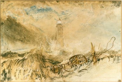 Faro de Eddystone frente a Plymouth de Joseph Mallord William Turner