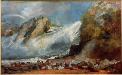 Caída del Rin en Schaffhausen de Joseph Mallord William Turner
