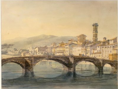Florencia desde el Arno de Joseph Mallord William Turner
