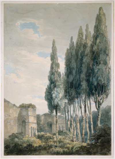 En los jardines Ludovisi, Roma de Joseph Mallord William Turner