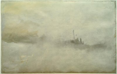 Barco en una tormenta(?) de Joseph Mallord William Turner