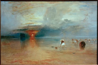 Playa de Calais, marea baja de Joseph Mallord William Turner