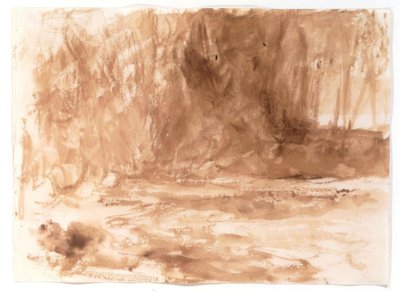 Estudio en el río Washburn, Yorkshire de Joseph Mallord William Turner