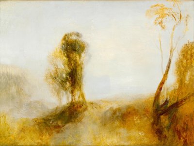Amanecer: un castillo en una bahía de Joseph Mallord William Turner