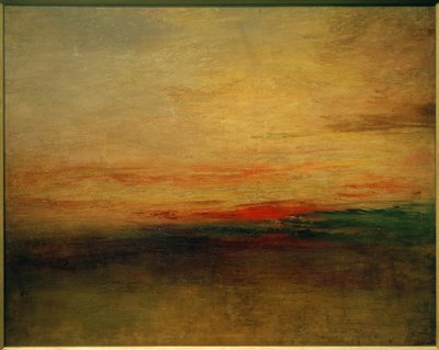 Atardecer(?) de Joseph Mallord William Turner