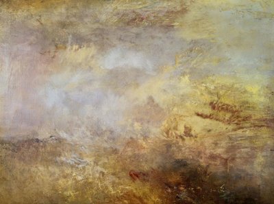 Tempestad en el mar – Siglo XIX de Joseph Mallord William Turner