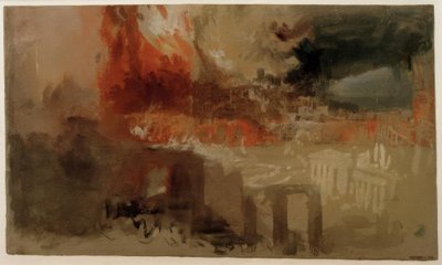 El incendio de Roma de Joseph Mallord William Turner