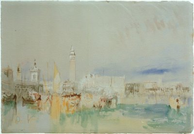 La Dogana, Campanile de San Marco y el Palacio Ducal de Joseph Mallord William Turner