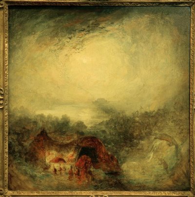 La tarde del diluvio de Joseph Mallord William Turner