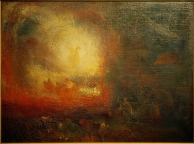 El héroe de cien luchas de Joseph Mallord William Turner