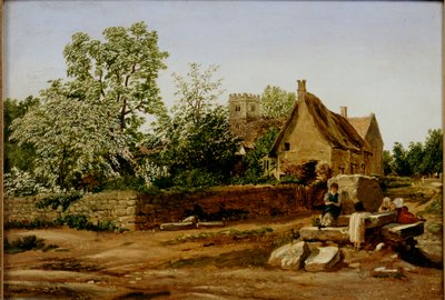 Vista de Marston, cerca de Oxford, principios del siglo XIX de Joseph Mallord William Turner