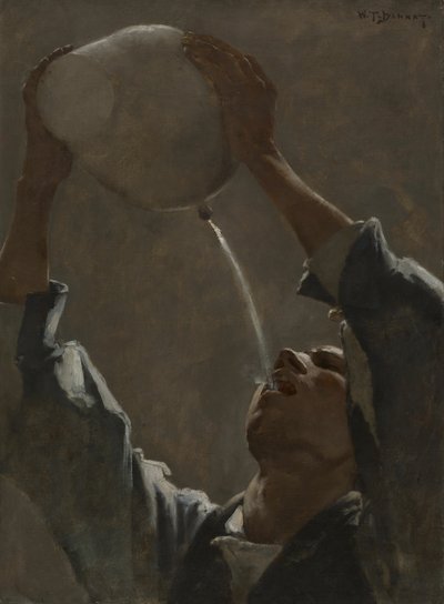 Estudio para "Un contrabandista aragonés" de William Turner Dannat