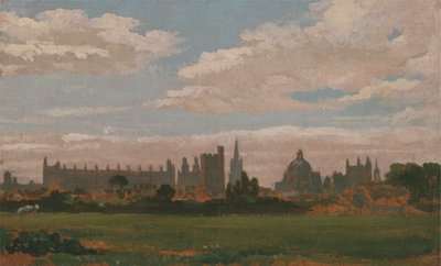 Una vista de Oxford de William Turner of Oxford