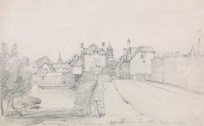 Oxford, Folly Bridge de William Turner of Oxford