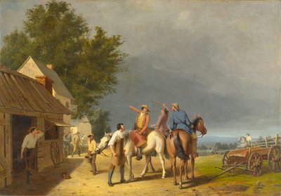 Primeras Noticias de la Batalla de Lexington de William Tylee Ranney