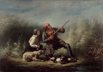 On the Wing, c.1850 (óleo sobre lienzo) de William Tylee Ranney