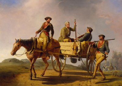 Veteranos de 1776 regresando de la guerra de William Tylee Ranney