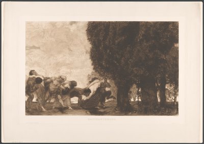 Procesión de la bacante, pieza de Naar Franz de William Unger