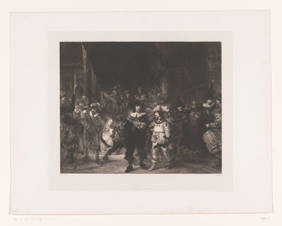 Vision nocturna Oficiales y otros pistoleros del Distrito II en Amsterdam liderados por el Capitán Frans Banninck Cocq y el Teniente Willem van Ruytenburch, conocidos como la 