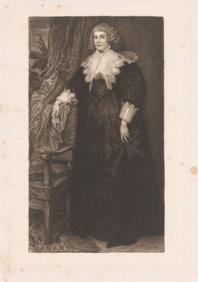 Retrato de Anna van Craesbecke de William Unger