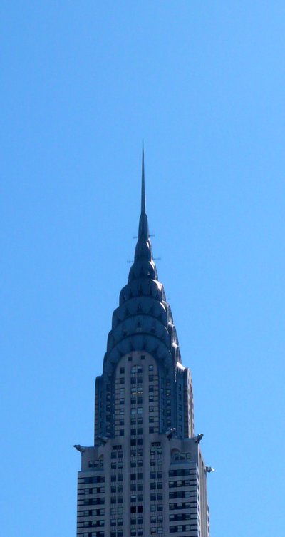 El Edificio Chrysler es un rascacielos de estilo Art Déco de Nueva York, situado en el lado este de Manhattan. Terminado en 1930. de William Van Alen