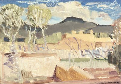 Taos (óleo sobre tabla) de William Victor Higgins