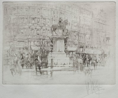 Charing Cross: La estatua de Carlos I de William Walcot