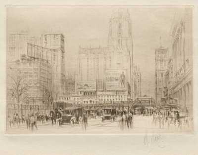 Calle cuarenta y dos Nueva York de William Walcot