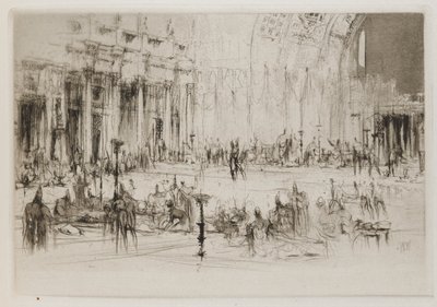 Herodias: Página 39, Las invitadas llenaron el salón de banquetes. de William Walcot