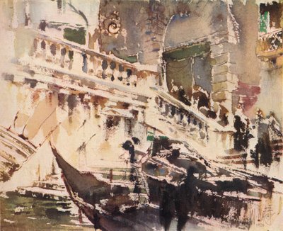 El Rialto, Venecia, 1920, 1923 de William Walcot