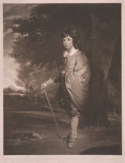 William Henry Cavendish Scott-Bentinck, duque de Portland, cuando era marqués de Titchfield de William Walker