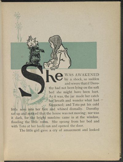Ilustración de "El maravilloso Mago de Oz" de Lyman Frank Baum de William Wallace Denslow